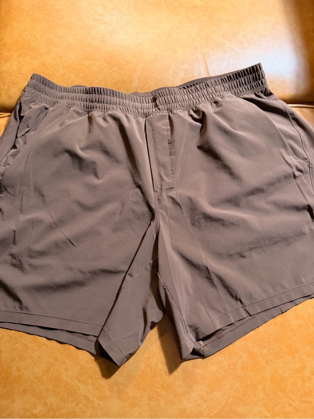 Lululemon Men's Athletic Shorts in Brown - Lightweight Performance
